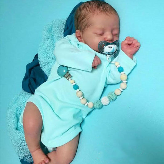 [Newborn Boy Doll]12'' Realistic Reborn Baby Doll Real Silicone Vinyl Baby Named Ian