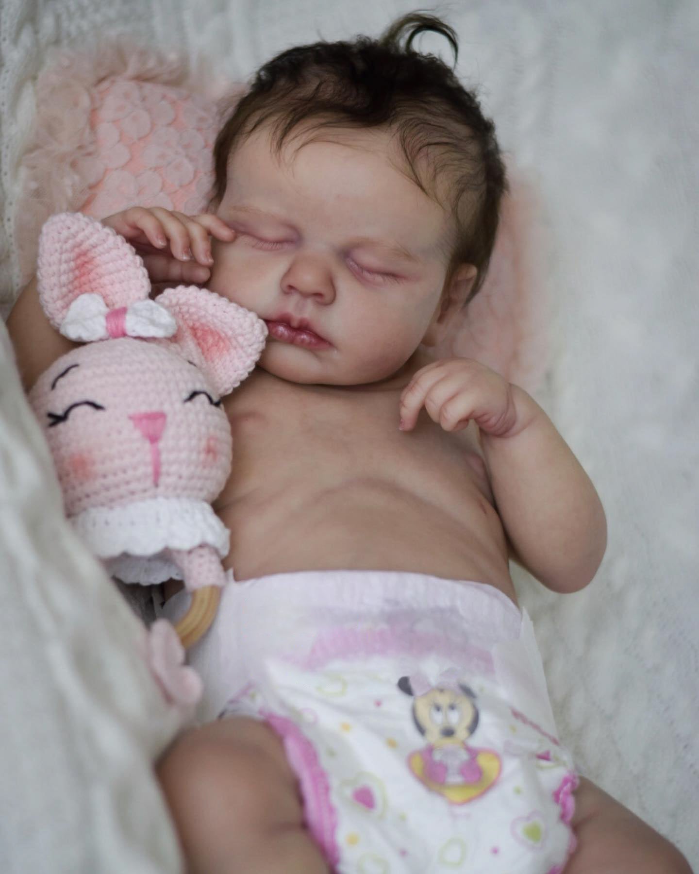 [New Reborn Baby] 20 " Lifelike Baby Doll Girl With Gift Named Betsy For Kids