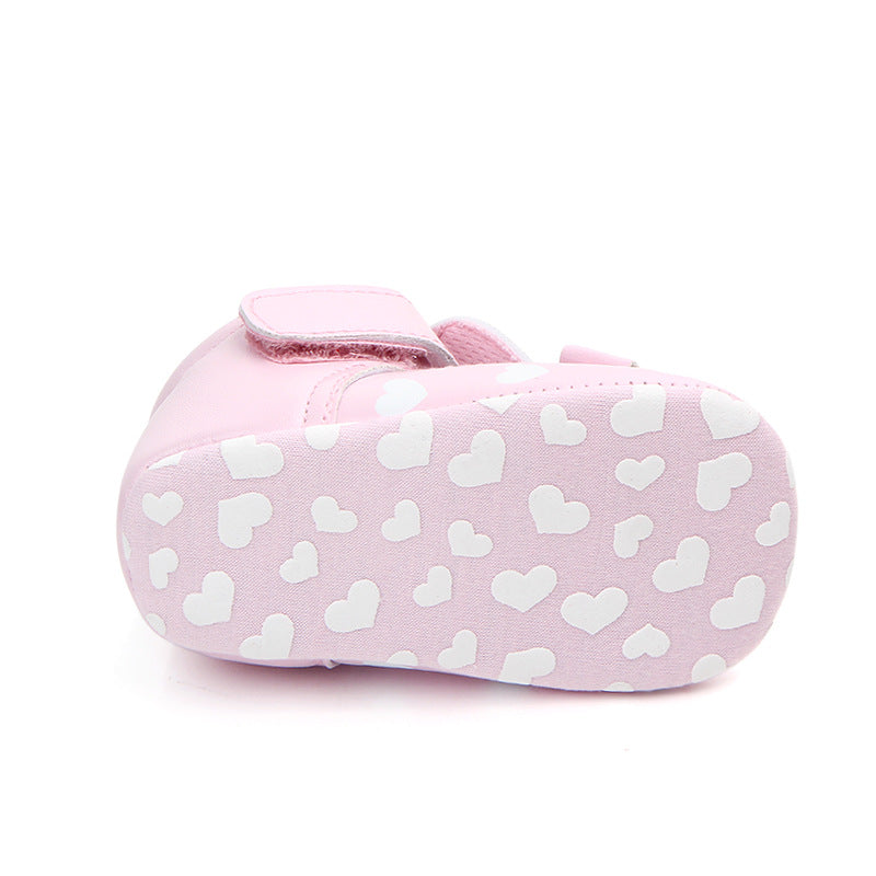 20"-22" Cute Love Heart Pattern Fashion Shoes for Reborn Baby Girl Doll