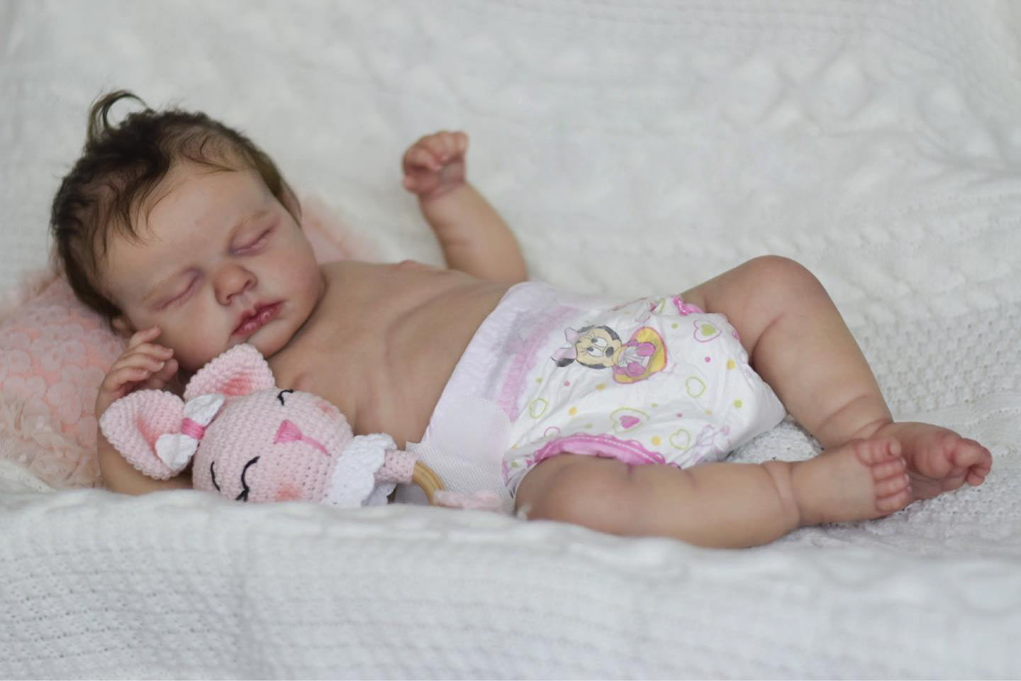 [New Reborn Baby] 20 " Lifelike Baby Doll Girl With Gift Named Betsy For Kids